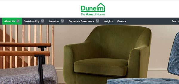 dunelm furniture uk company