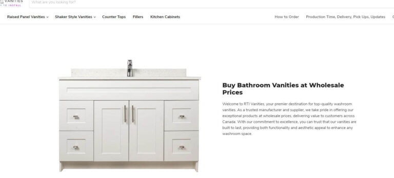 Top 15 Bathroom Vanities Manufacturers in the Canada: 2025 Guide