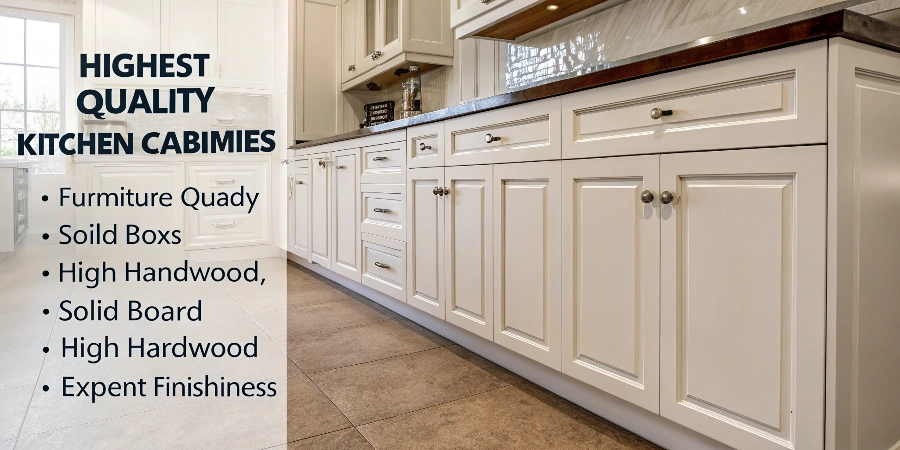 An expertly crafted solid wood cabinet door with intricate details and a flawless finish